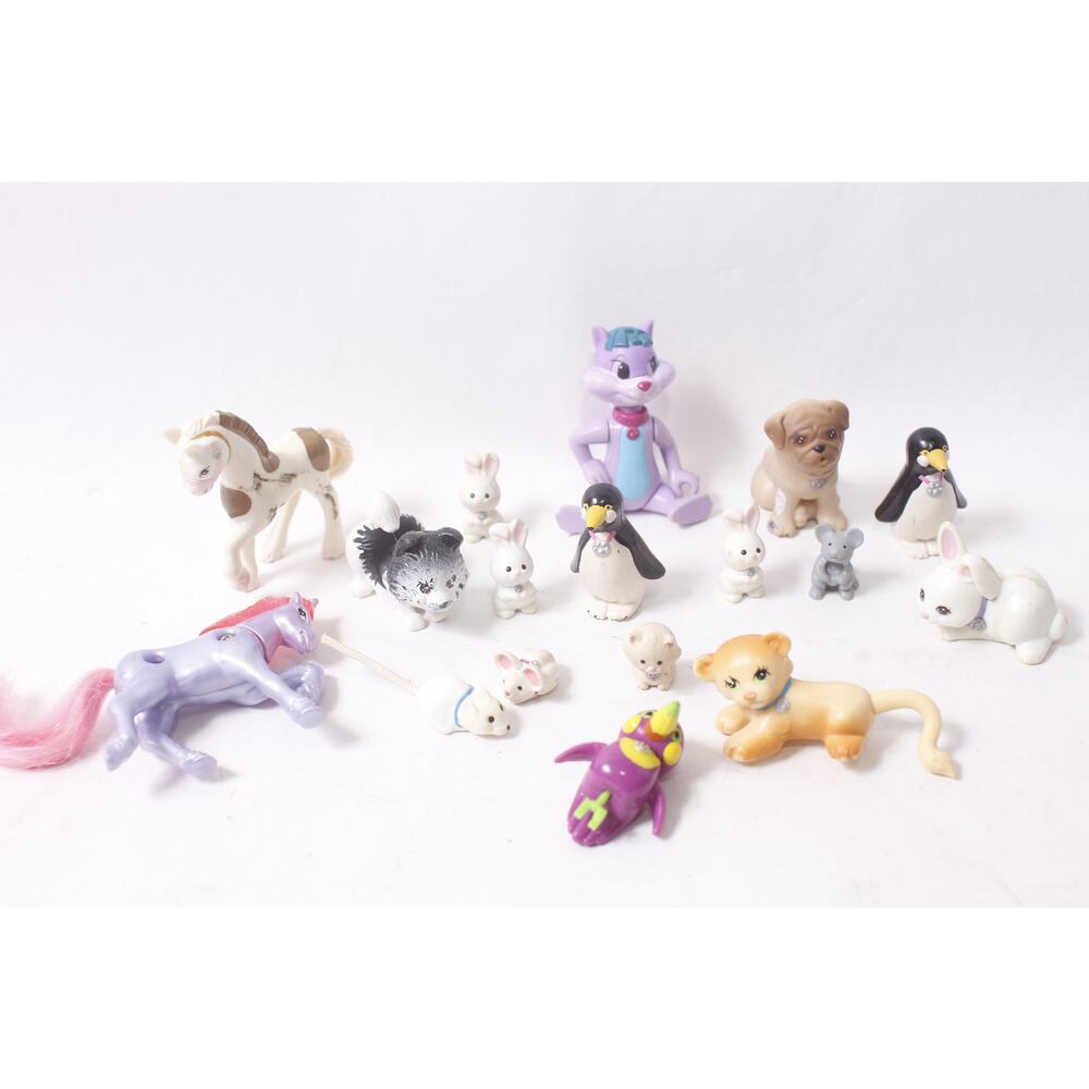 1990s Kenner Littlest Pet Shop Animals FLAWED Figurines Vintage ~ 260514-WH 1370